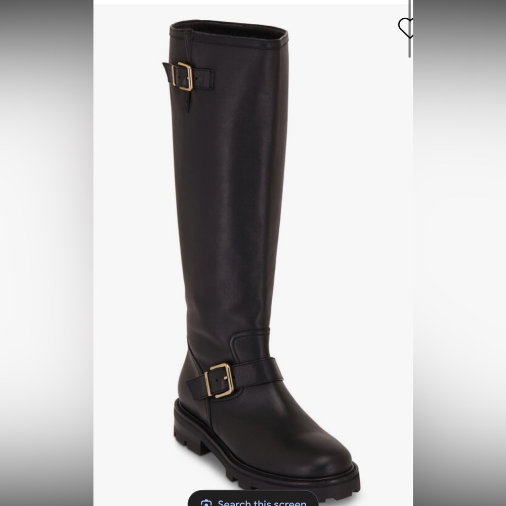 jimmy choo biker ii tall boot
